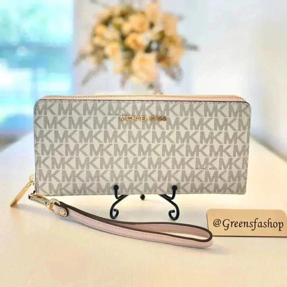 Michael kors large continental wallet vanilla - Picture 1 of 5